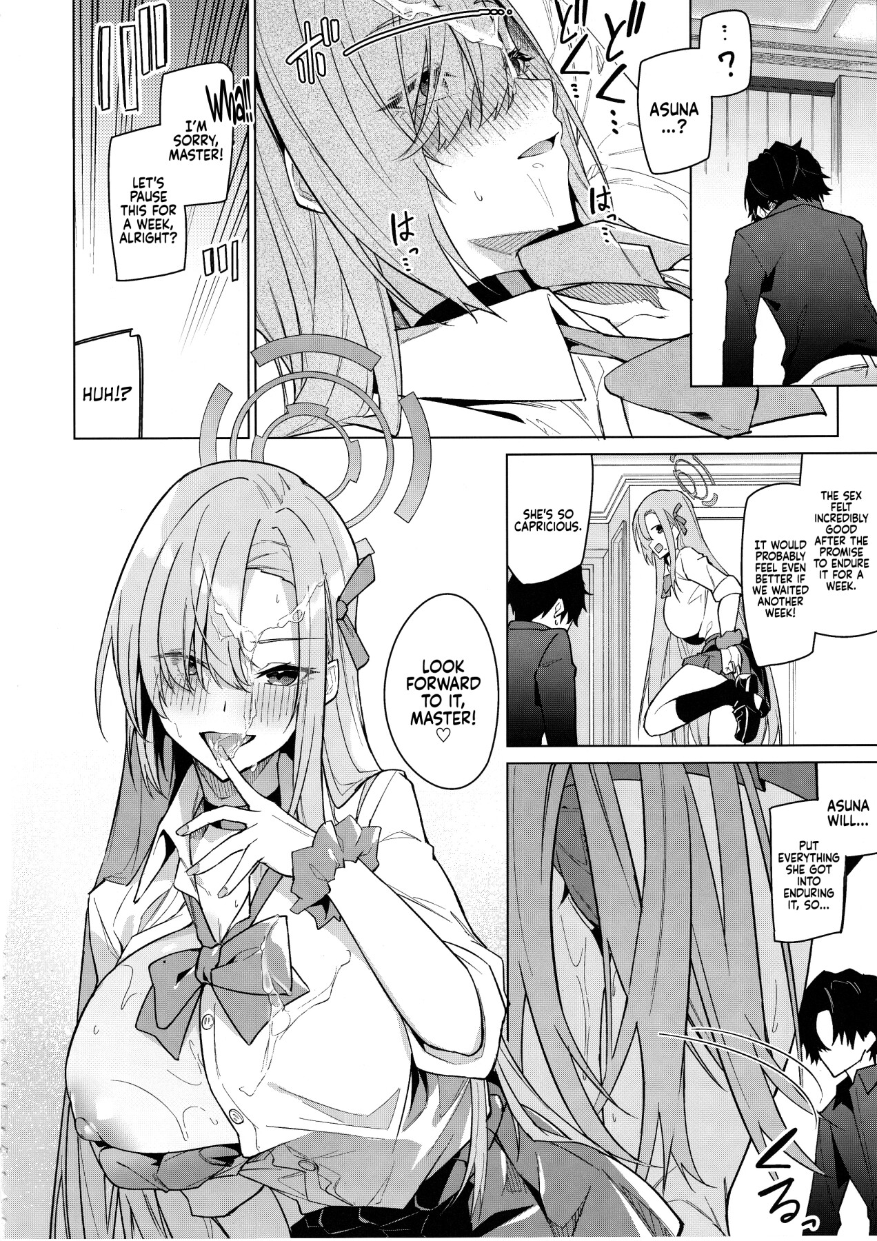 Hentai Manga Comic-With Asuna after a week apart.-Read-11